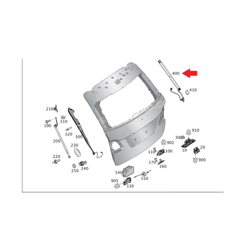 A1668900100 1668900100 MERCEDES W166 BAGAJ TAHRİK MİLİ ORJİNAL
