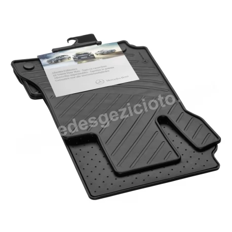 MERCEDES C CLASS LASTİK PASPAS ORJİNAL SİYAH RENK W204 (2007-2014)