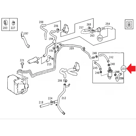 A2105000340 A2105000340 MERCEDES W210 KOMPLE SET HORTUM
