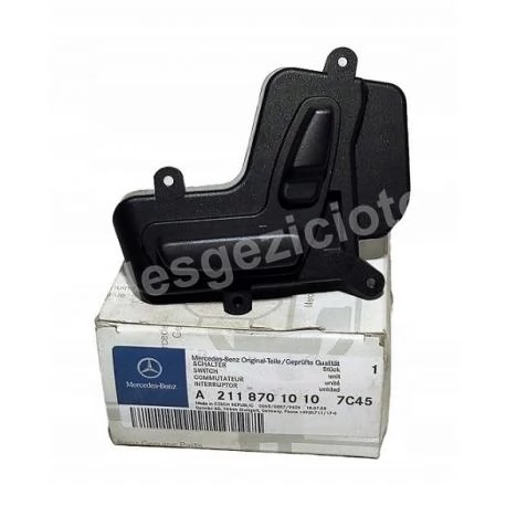 A2118701010  2118701010  MERCEDES W211 SOL KOLTUK HAREKET DÜĞMESİ ORJİNAL